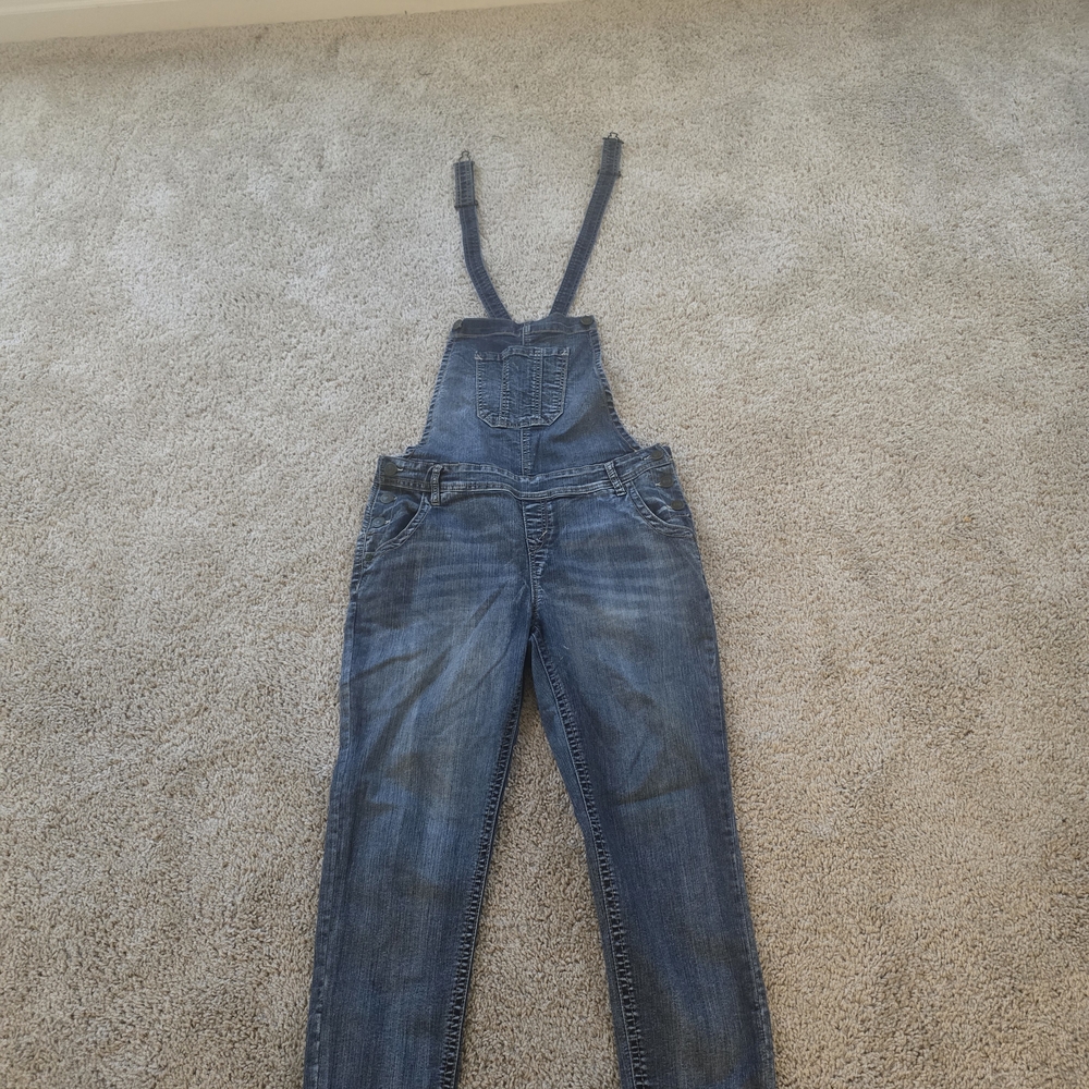 Wallflower Women's Classic Blue Overalls